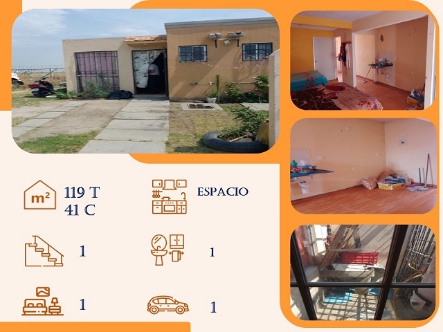<span style="font-weight: bold;">CASA EN VENTA - EX HDA SANTA INES, NEXTLALPAN</span>