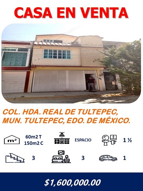 <span style="font-weight: bold;">CASA EN VENTA - IRRIGACIÓN, MIGUEL HIDALGO, CDMX.</span>